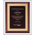 P3554 Cherry Finish Plaque